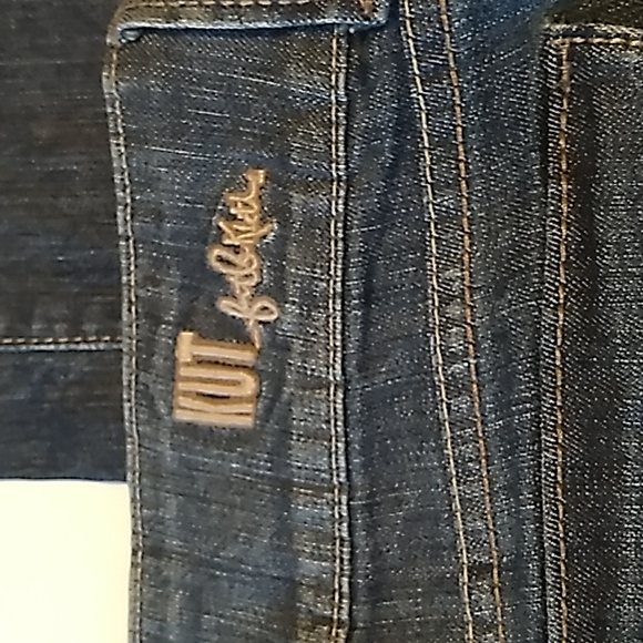 Womens Kut From The Kloth Isabelle Relaxed Bootcut Flap Pocket Jeans Size 8 - Picture 4 of 9